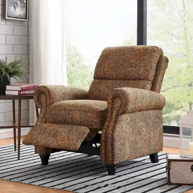 Fauteuil inclinable Copper Grove Jessie ProLounger Paisley à dossier inclinable