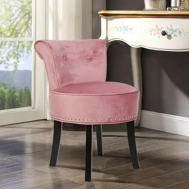 Tabouret de Coiffeuse en Bois Massif de 69,85 cm de haut - 69,85 H X 48,26 L X 29,97 P