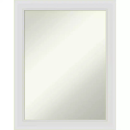 22" x 28" Flair Narrow Wall Mount Mirror, Modern Style - Amanti Art: Includes Mounting Hardware
