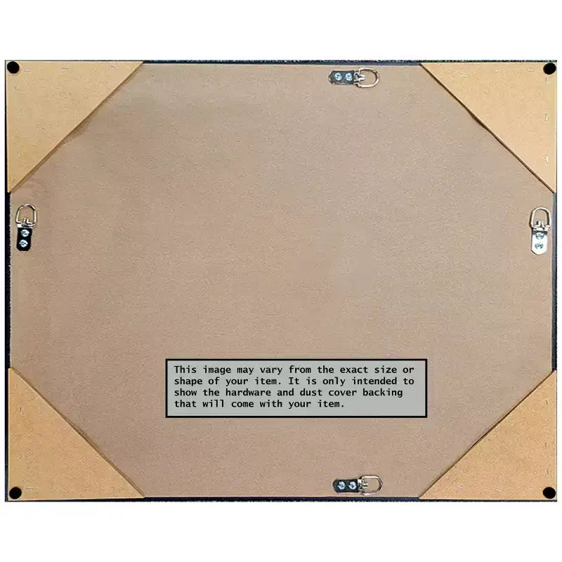 Miroir mural étroit de 22" x 28", cadre blanc cassé, style moderne