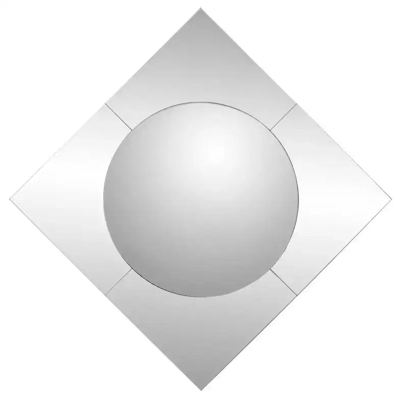 Miroir d'appoint convexe sans cadre, 27,75 po