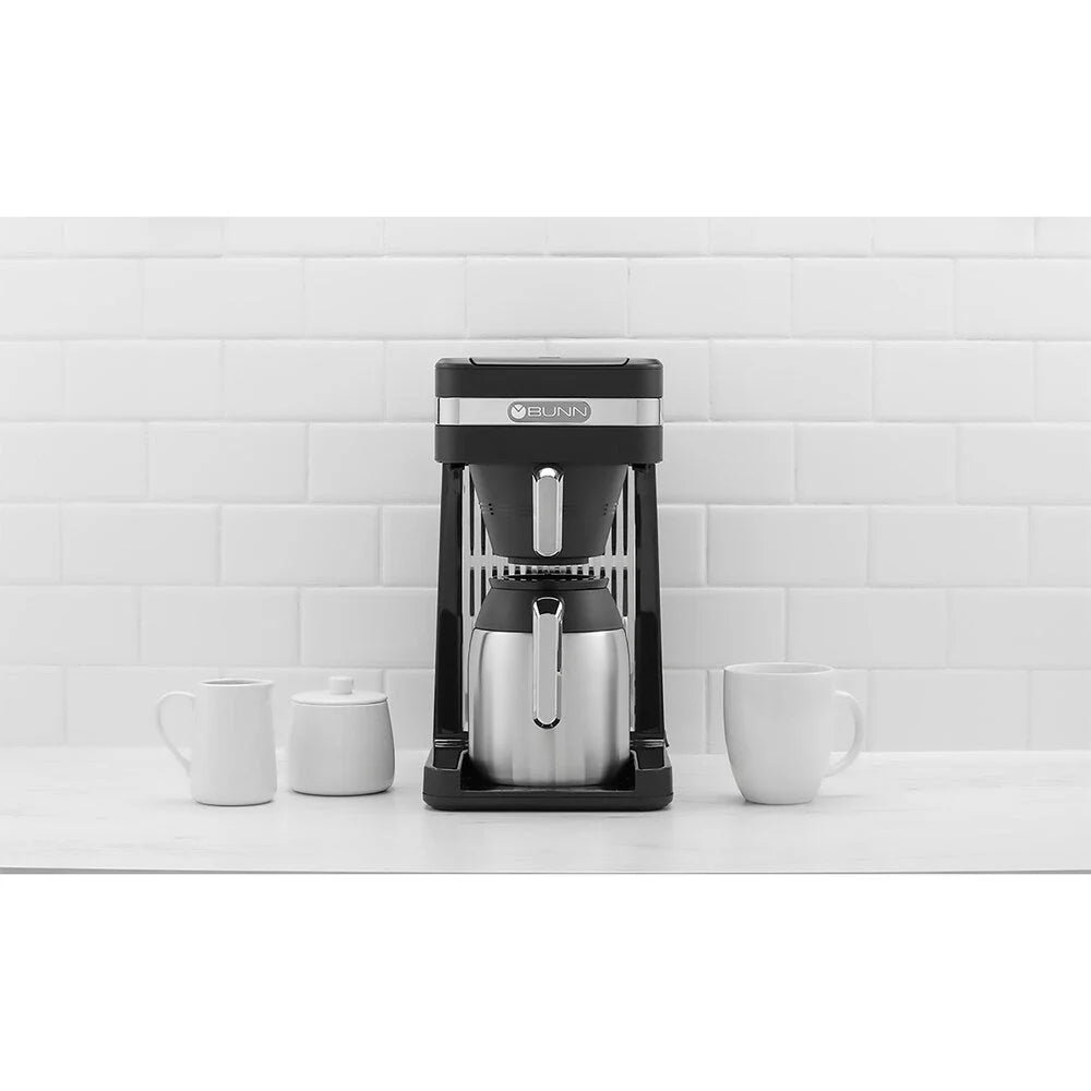BUNN Speed Brew CSB3T Cafetière 10 tasses Noir/Argent