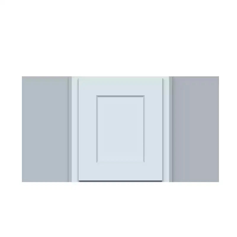 CASAINC 24 W x 18 H x 12 D Shaker Base Kitchen Cabinet, Solid Wood Frame, Water-Based Low-VOC Paint, Soft-Close, RTA, Dove Gray