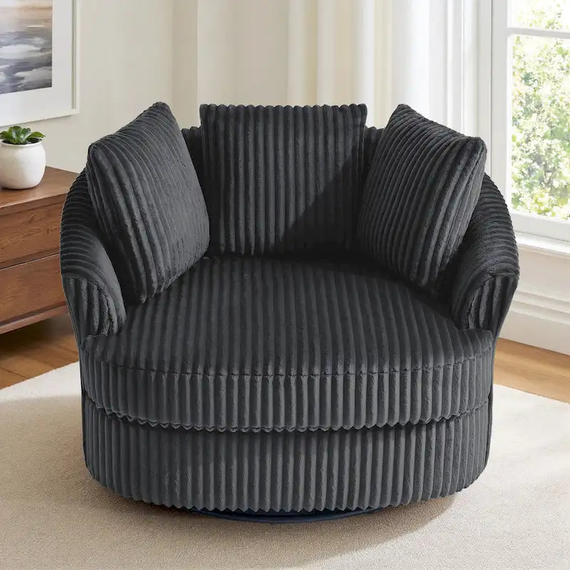 Fauteuil baquet pivotant déhoussable à bras encastrés DREAMSIDEA