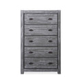 Commode 5 tiroirs en bois massif Montauk Grain Wood Furniture