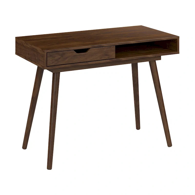 Bush Furniture Nora Bureau d'ordinateur 40W avec rangement