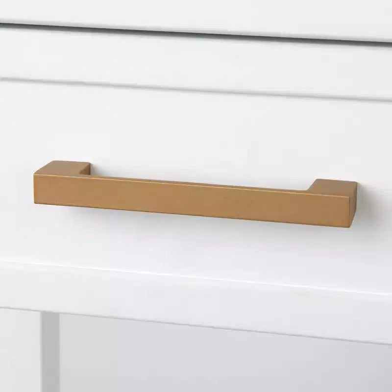 Table d'appoint de style Mid-Century avec tiroir de rangement et étagère inférieure, blanche