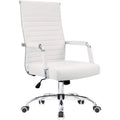Chaise de bureau Homall nervurée Chaise de bureau d'ordinateur