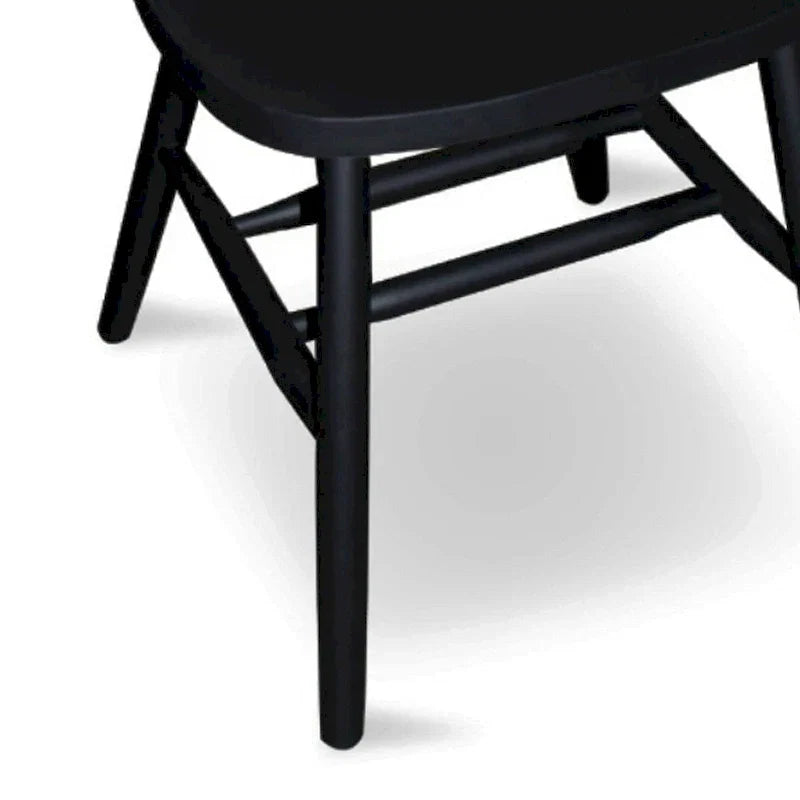 Chaise de salle à manger à dossier fuseau Windsor en bois massif International Concepts
