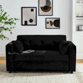 Canapé convertible 54 pouces avec lit gigogne, double assise, fonction relax