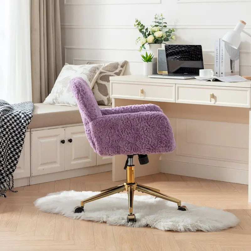 Chaises de bureau pivotantes réglables, chaises de coiffeuse.