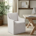 Chaise de salle à manger Charlotte avec roulettes