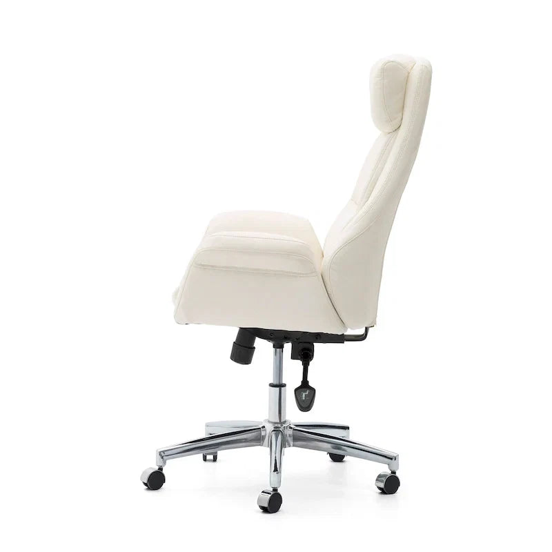 Chaise de bureau en similicuir - Pivotante - Plusieurs coloris