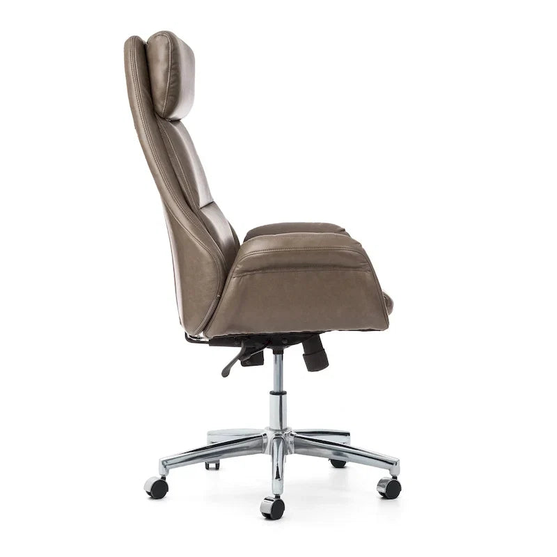 Chaise de bureau en similicuir - Pivotante - Plusieurs coloris