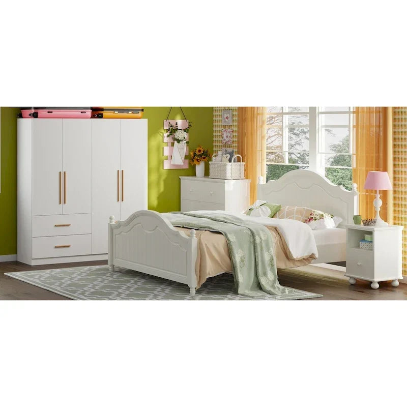 Armoire penderie autoportante de 63 pouces de large avec tiroirs