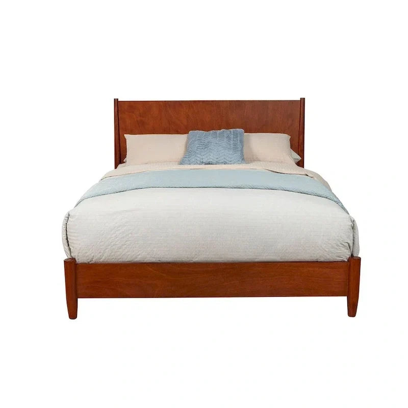Lit plateforme Flynn Alpine Furniture, Chêne clair