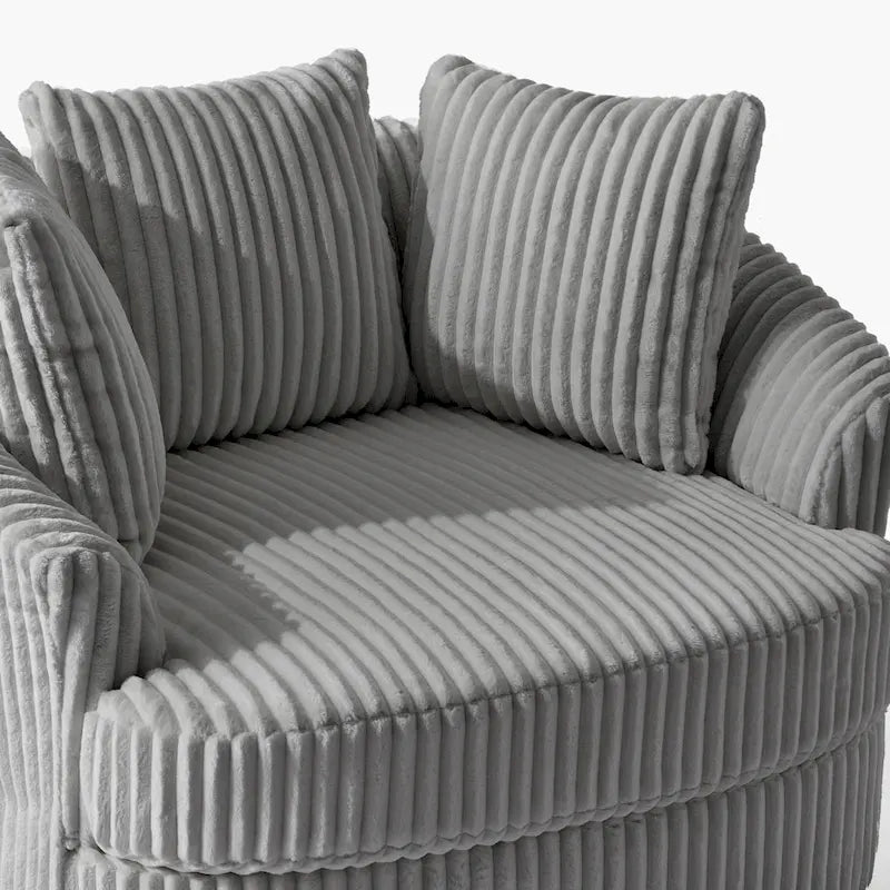 Fauteuil baquet pivotant déhoussable à bras encastrés DREAMSIDEA