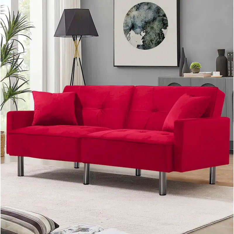 80 Canapé-lit futon convertible