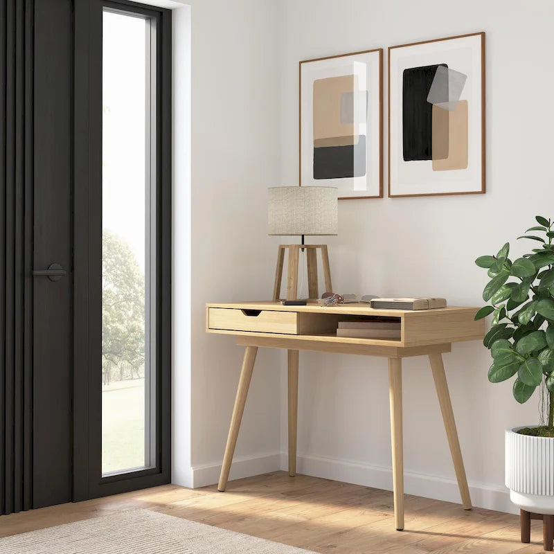 Bush Furniture Nora Bureau d'ordinateur 40W avec rangement