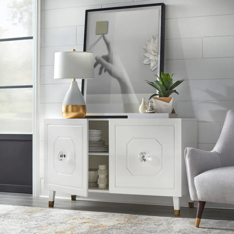 angelo:BUFFET/MEUBLE TV JASLENE GLOSSY GLAM