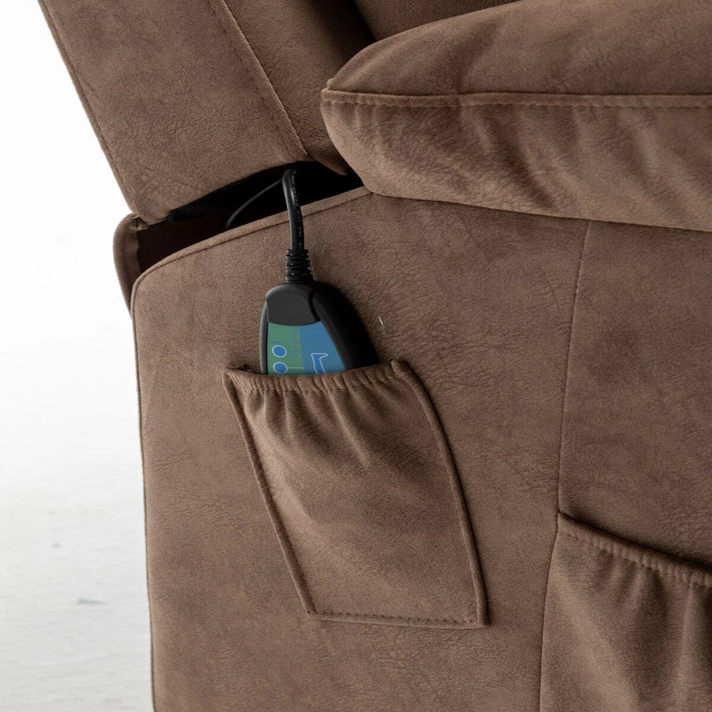 Fauteuil inclinable électrique releveur de massage chauffant