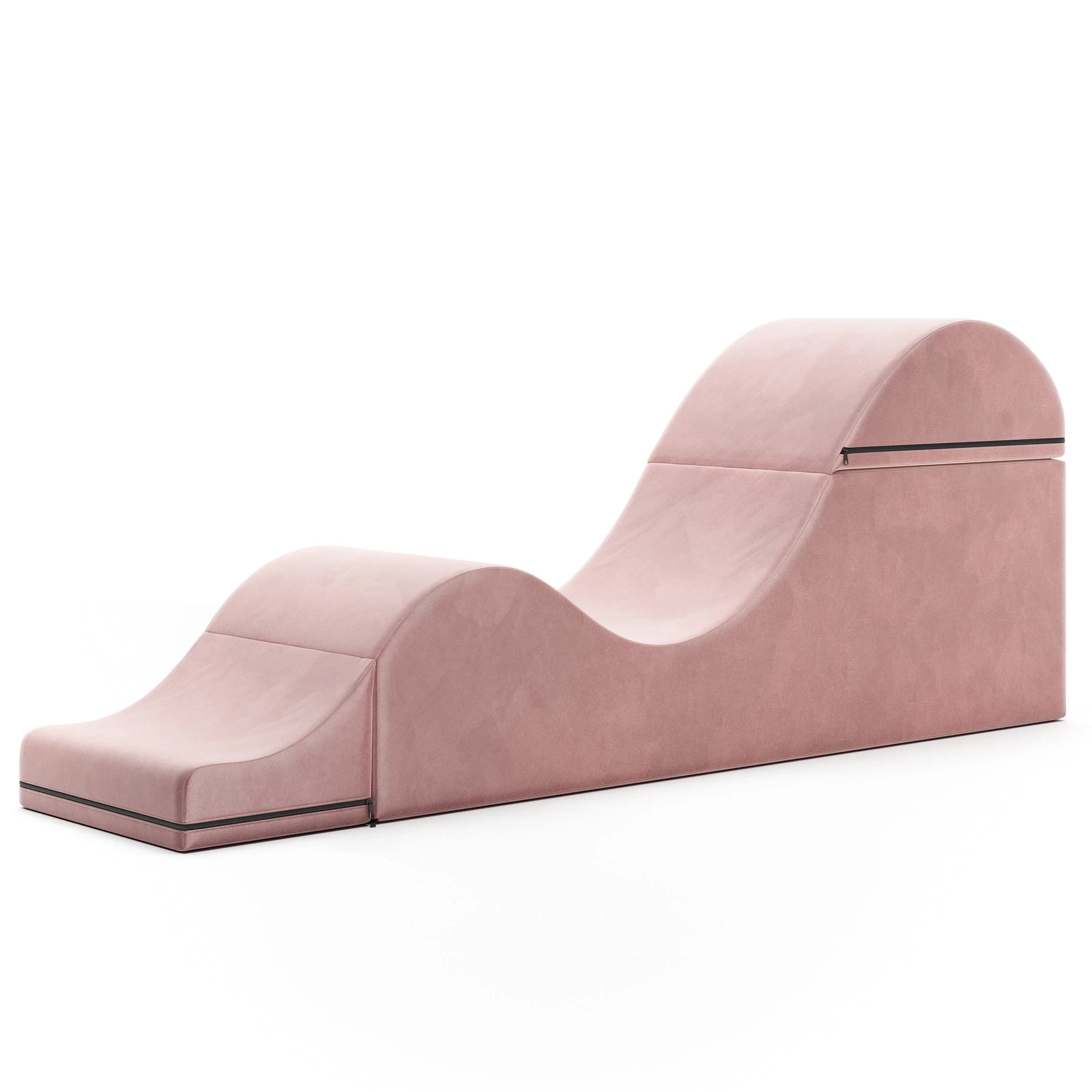 Avana Kami Chaise convertible / Yoga & Massage - Pouf 2 en 1 avec chaise longue de yoga escamotable, Microvelours - N/A