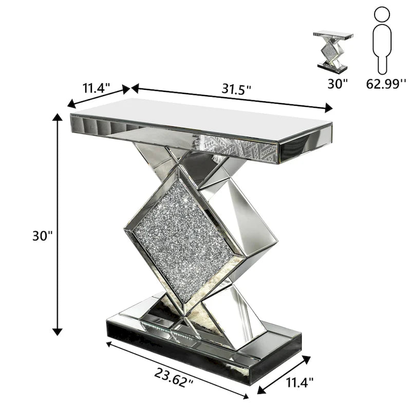 Console miroir contemporaine