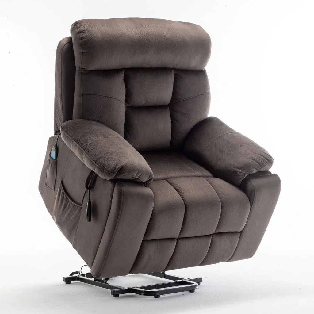 Fauteuil inclinable électrique releveur de massage chauffant