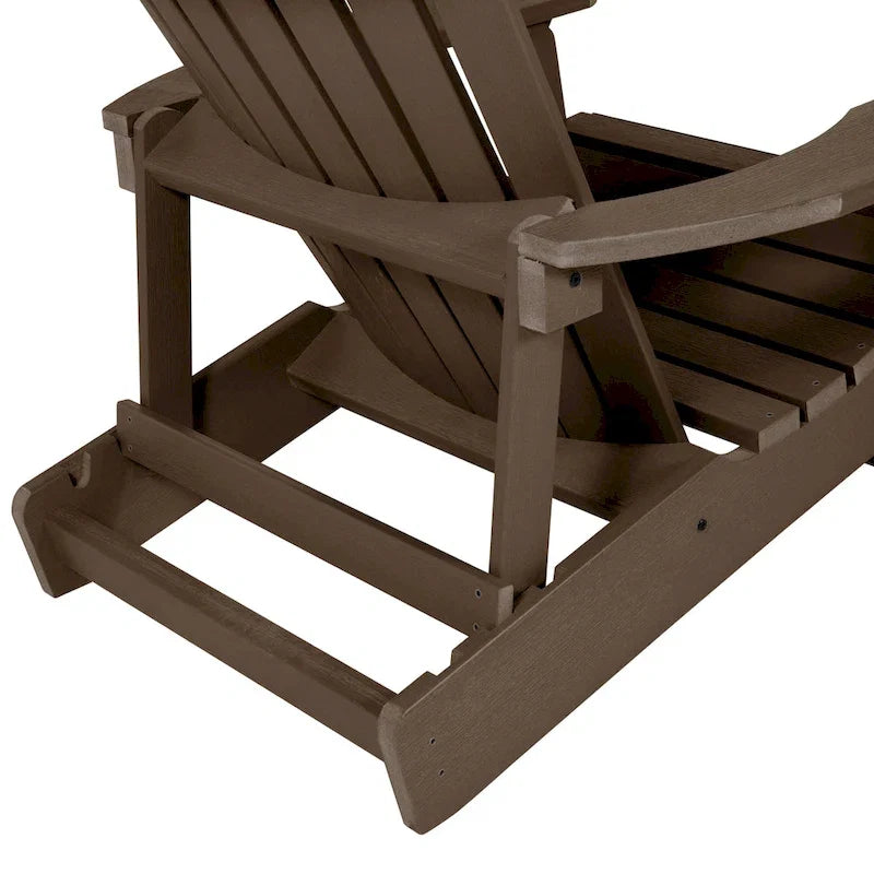 Chaise Adirondack pliante et inclinable King-Size HIGHWOOD