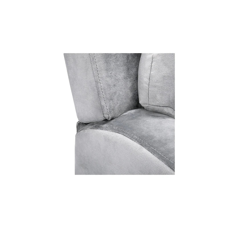 Fauteuil inclinable de luxe pour enfants avec repose-pieds, appuie-tête et 2 porte-gobelets, en microfibre, pour les enfants de 3 ans et plus