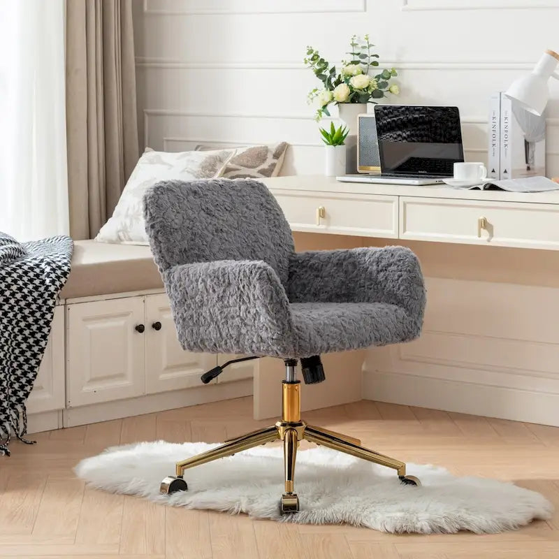 Chaises de bureau pivotantes réglables, chaises de coiffeuse.
