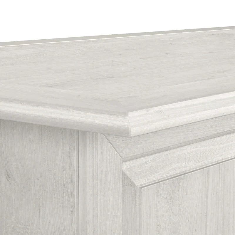 Bureau de direction Bush Furniture Saratoga avec tiroirs et rangements