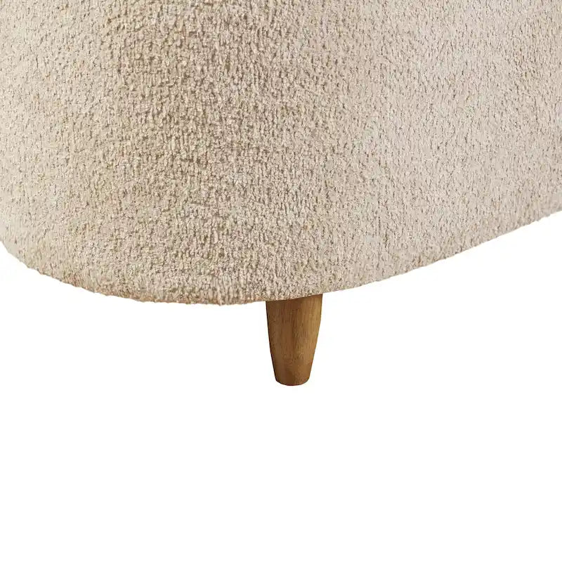 Banc de rangement rabattable INK+IVY Bailey Taupe Boucle