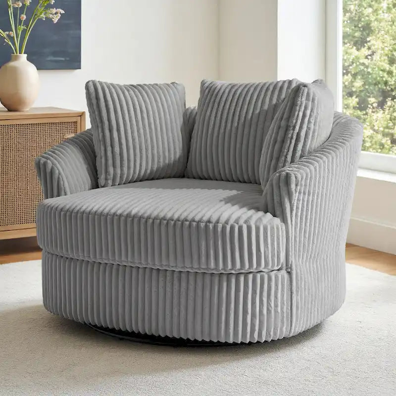 Fauteuil baquet pivotant déhoussable à bras encastrés DREAMSIDEA