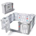 Baby Playpen Large Activity Safety Play Center - 14 Panels Baby Play Fence with Adjustable Shape and Foldable Option - Play22Usa