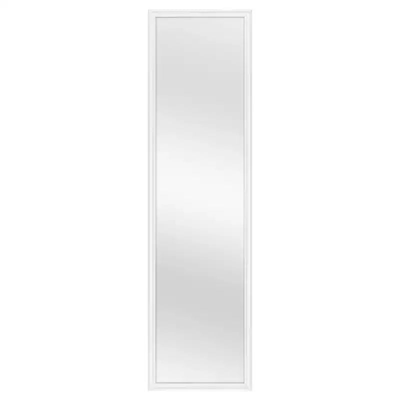 Miroir mural et de porte encadré 13,5" x 49,5", finition mate