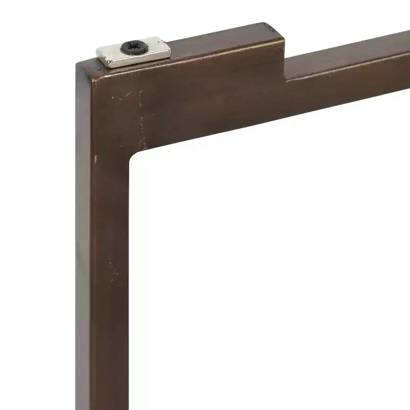 Table d'appoint pliante en métal rond