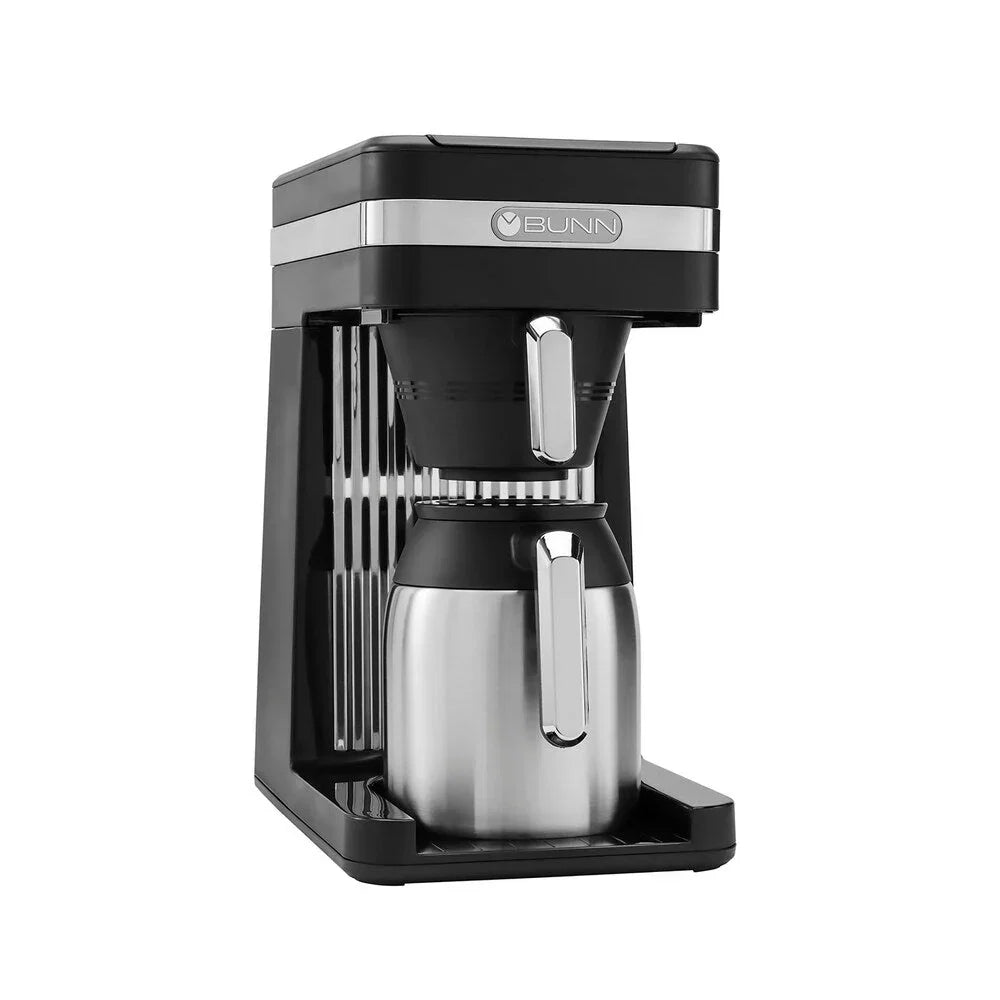 BUNN Speed Brew CSB3T Cafetière 10 tasses Noir/Argent