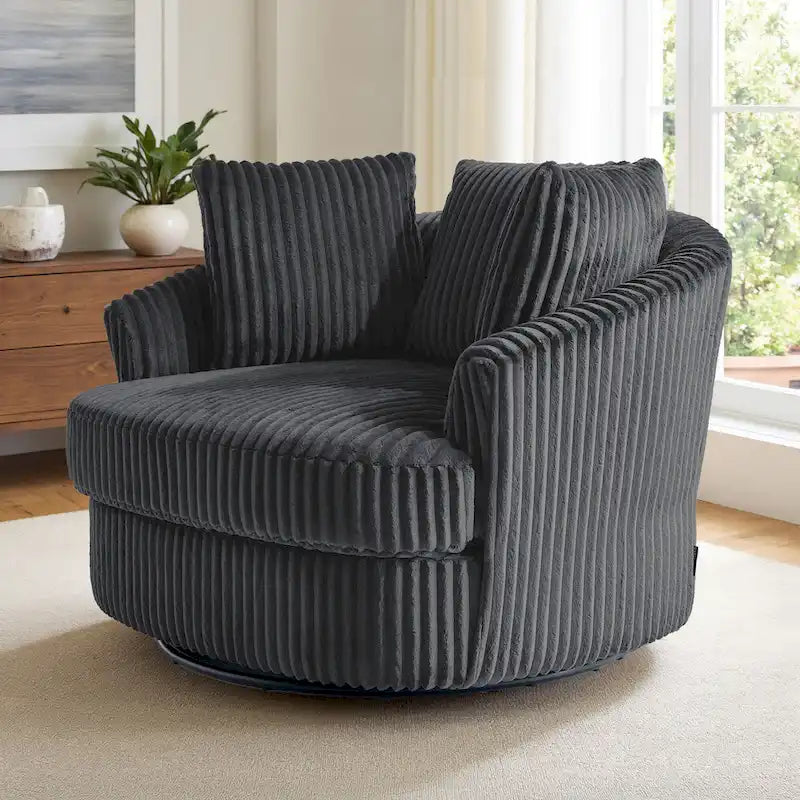 Fauteuil baquet pivotant déhoussable à bras encastrés DREAMSIDEA