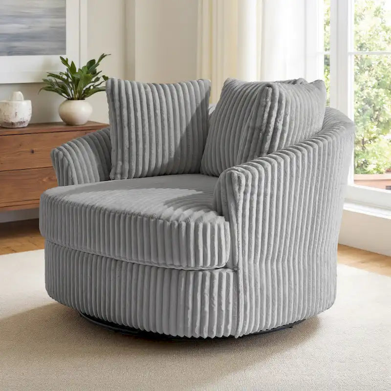 Fauteuil baquet pivotant déhoussable à bras encastrés DREAMSIDEA