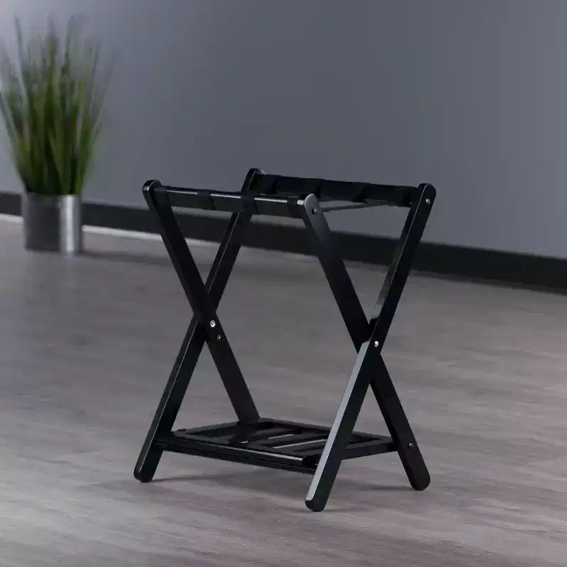 Porte-bagages avec étagère
