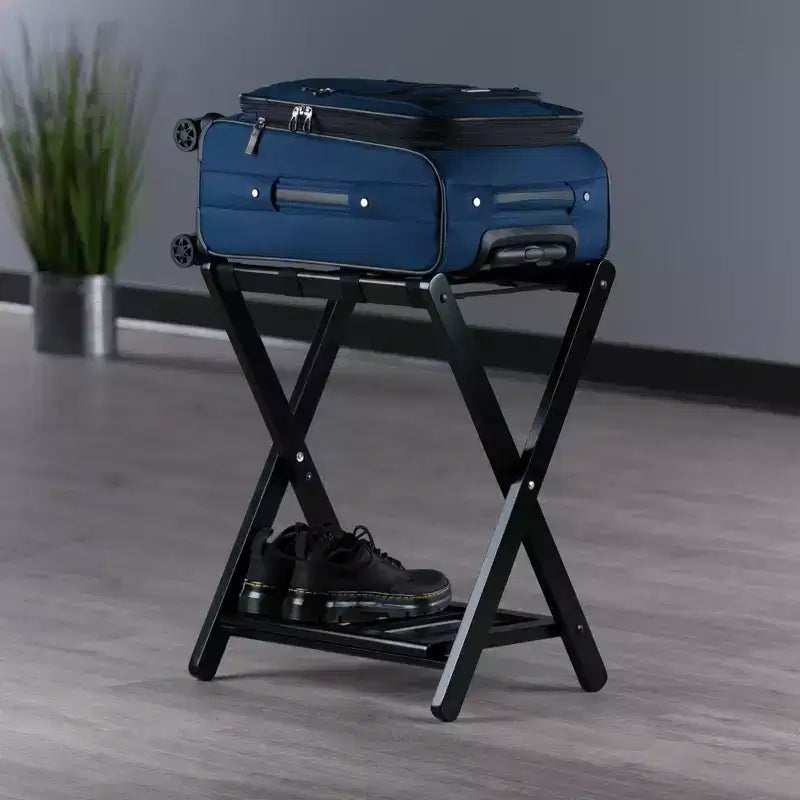 Porte-bagages avec étagère
