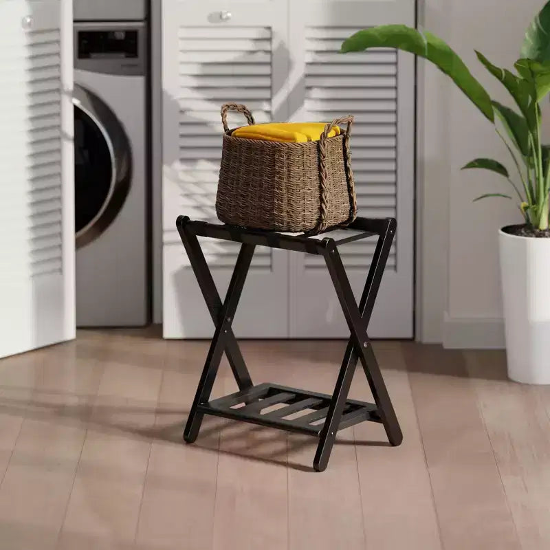 Porte-bagages avec étagère