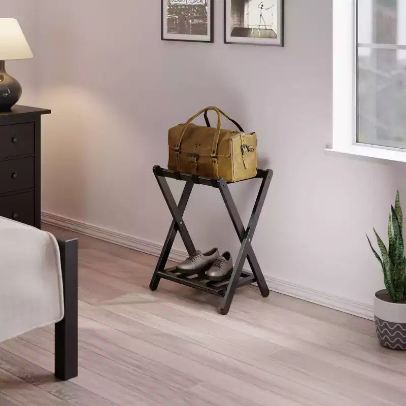 Porte-bagages avec étagère