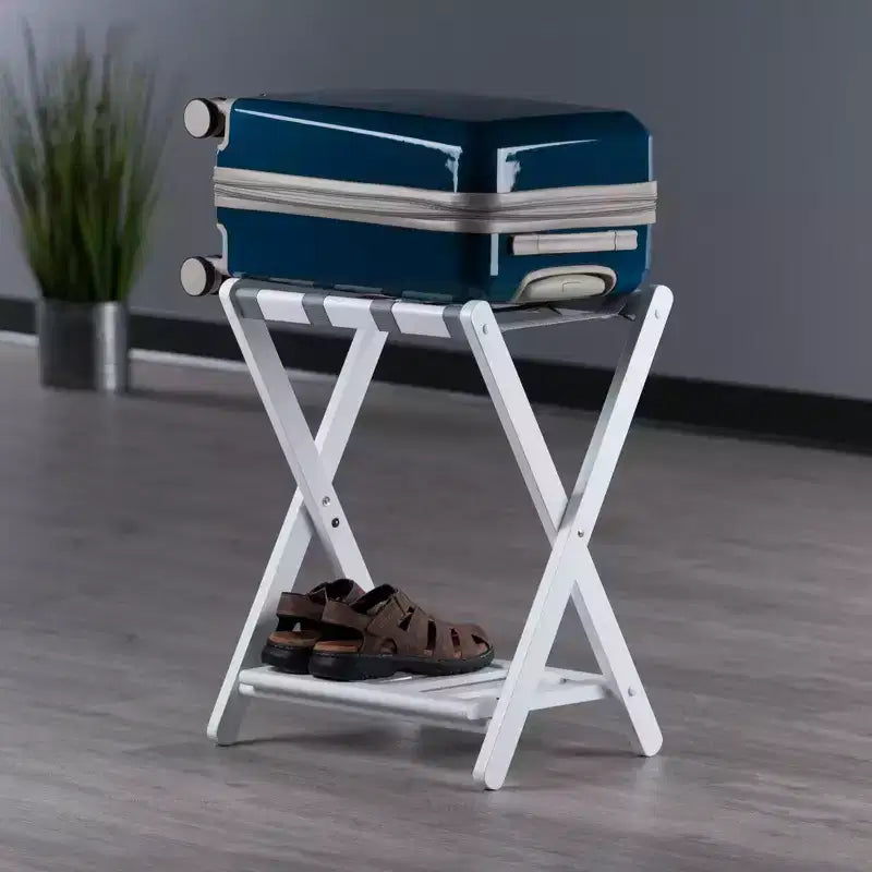 Porte-bagages avec étagère