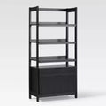Saracina Home 70" Fluted Bookshelf