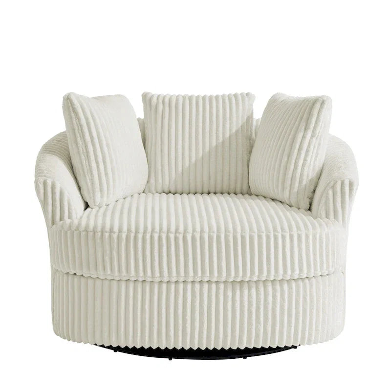 Fauteuil baquet pivotant déhoussable à bras encastrés DREAMSIDEA