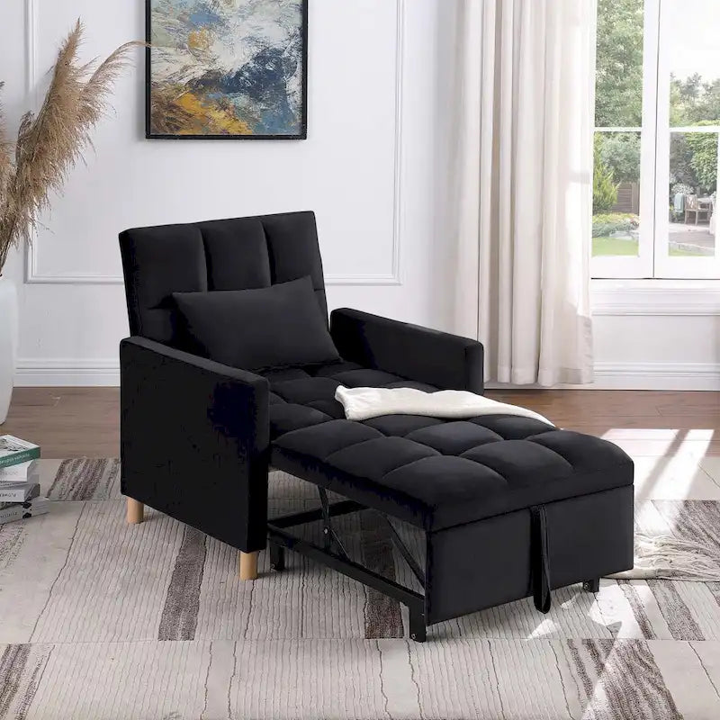 Aukfa Canapé-Lit Convertible une Place avec Oreiller