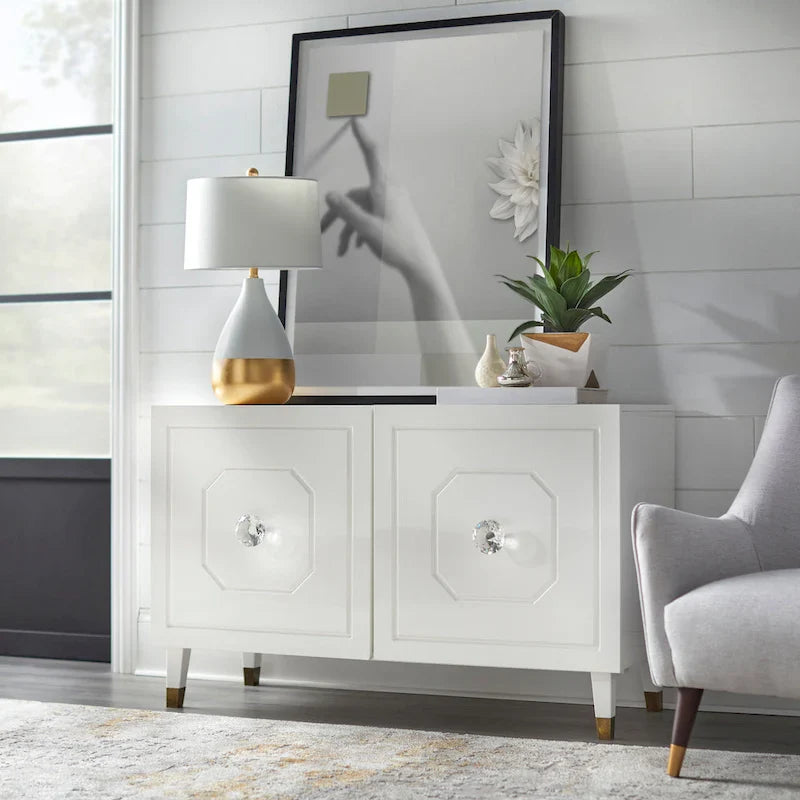 angelo:BUFFET/MEUBLE TV JASLENE GLOSSY GLAM
