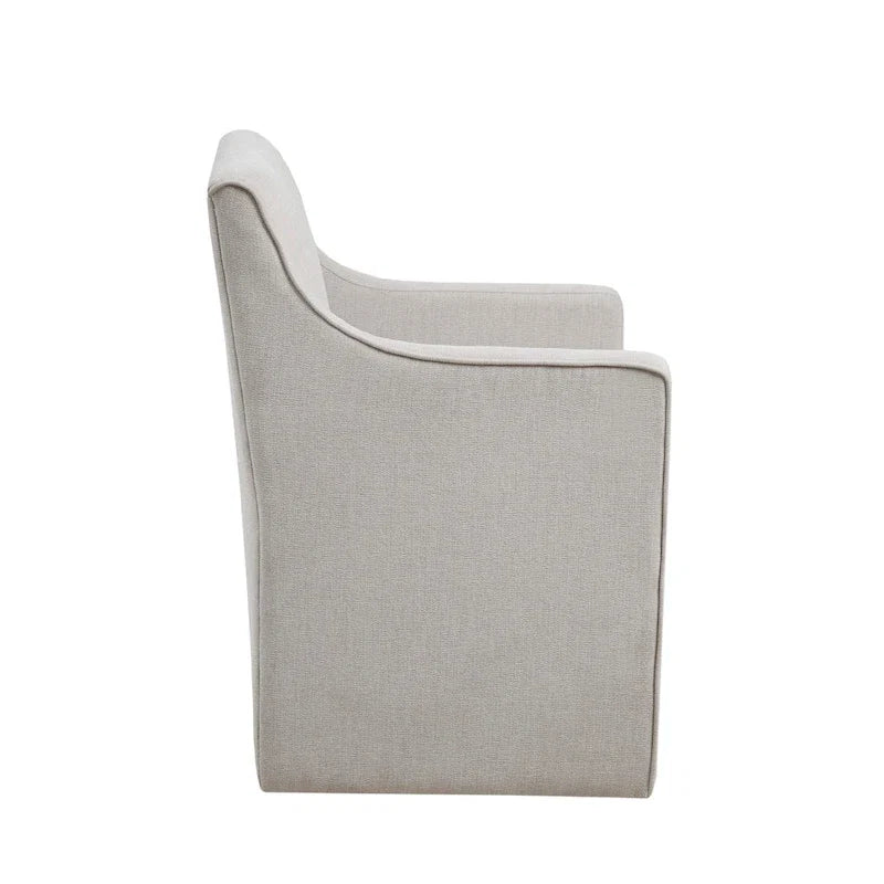 Chaise de salle à manger Charlotte avec roulettes